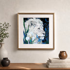 Flora White Lion | Pixel Bead Kits