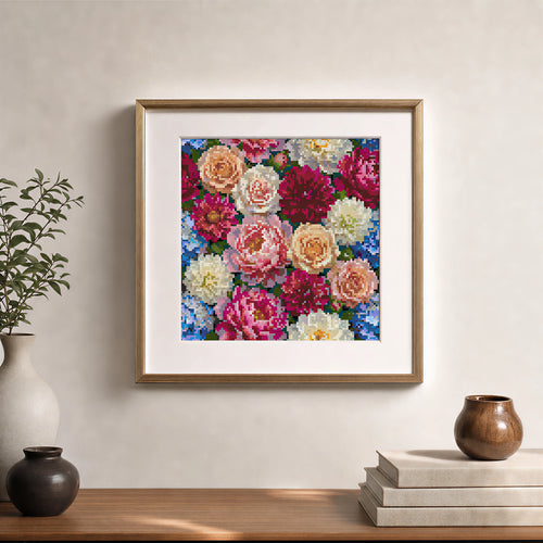 Blooming Floral | Pixel Bead Kits