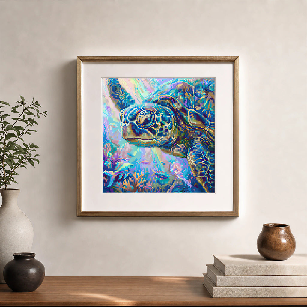 Ocean Sea Turtle | 2.6mm Pixel Bead Kits