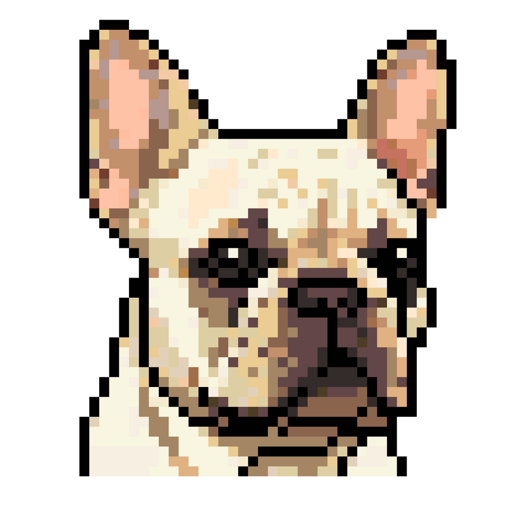 Dog Portrait Mini Fuse Bead Patterns | Pixel Art Puppy Designs