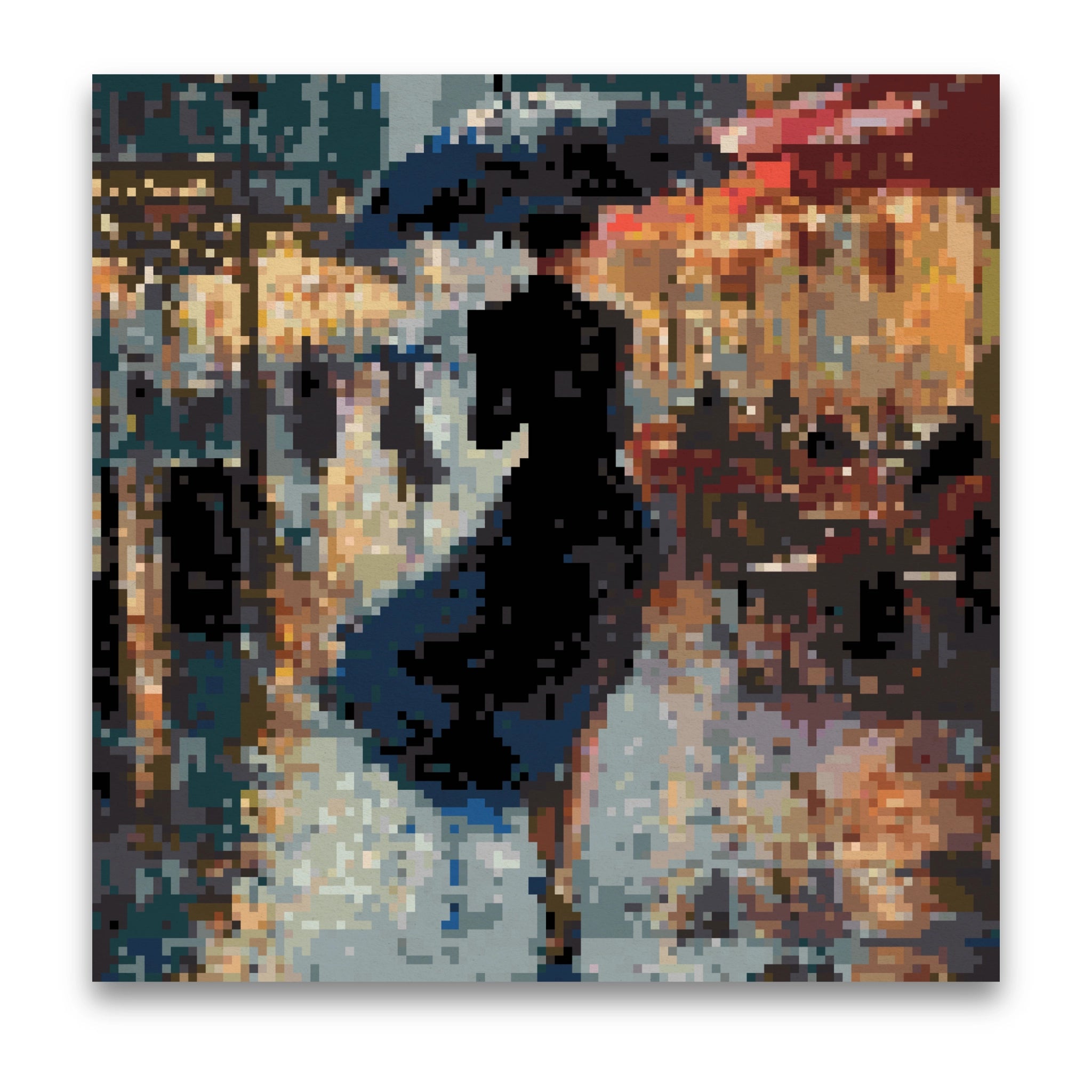 Retro Rain Woman | Pixel Bead Kits