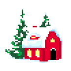 Christmas Series 2 Mini Fuse Bead Patterns